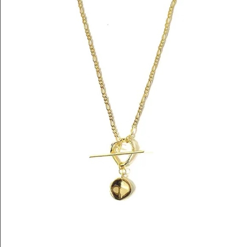 Figaro link toggle necklace